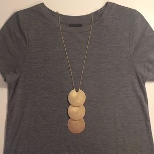 Anthropologie gold necklace